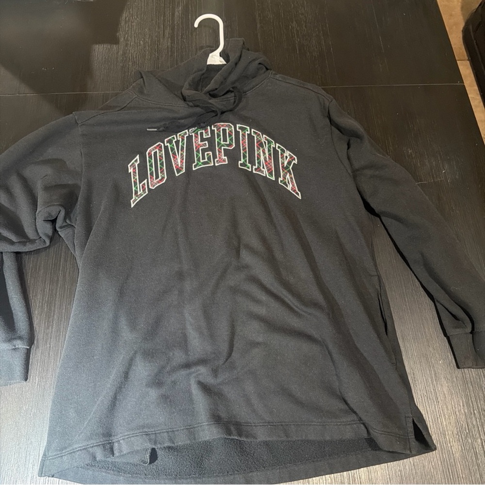 Black Love Pink Hoodie size M